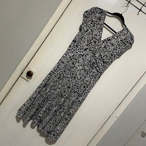 Black and white dress